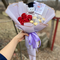 cute rose graduation bouquet 